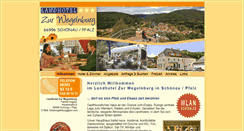 Desktop Screenshot of hotel-wegelnburg.de